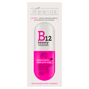Bielenda B₁₂ Beauty Vitamin Witaminowy krem pod oczy 15 ml
