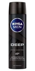 Nivea MEN Deep Darkwood Antiperspirant spray 150ml