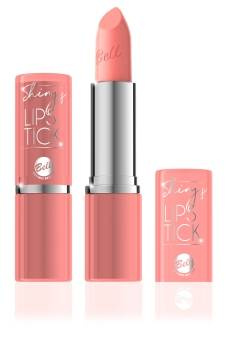 BELL Shiny's Lipstick POŁYSKUJĄCA POMADKA Z DROBINKAMI 02 Biscuit