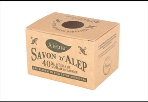 ALEPIA Mydło Alep z Aleppo 40% oleju Laurowego 190 g
