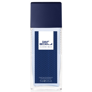 David Beckham Classic Blue Parfümiertes Deodorant in einem natürlichen Spray für Männer 75 ml