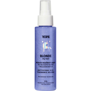 YOPE Naturalna rozświetlająca mgiełka do włosów blond 100ml