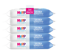 Chusteczki nawilżane Hipp Ultra Sensitive 240 szt – delikatna pielęgnacja dla dzieci