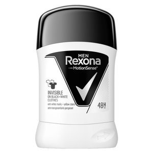 Rexona Men Invisible Black + White Antyperspirant w sztyfcie 50 ml