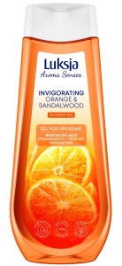 Luksja Aroma Senses Revitalisierendes Orangen- und Sandelholz-Duschgel 500 ml