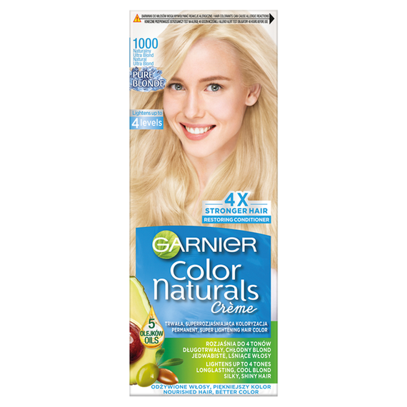 Garnier Color Naturals Crème Hair Dye Natural Ultra Blonde 1000