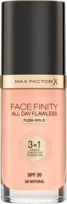 Max Factor Facefinity All Day Flawless 3in1 Foundation SPF20 Podkład do twarzy 50 Natural 30ml