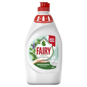 Fairy Skóra wrażliwa Tea Tree & Mint Płyn do mycia naczyń, delikatny dla skóry 450 ML