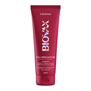L'biotica Biovax Colormination Bond-Therapy Odbudowujący szampon wydłużający trwałość koloru 200 ml