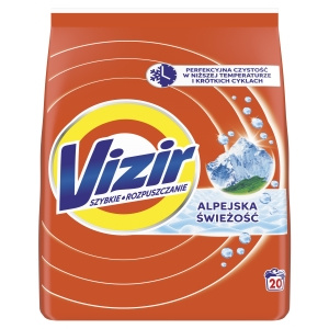 Vizir Alpine Fresh washing powder, 20 washes