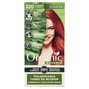 Joanna Naturia Organic Pielęgnująca farba do włosów płomienny 320