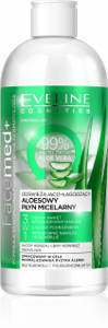 Eveline cosmetics Facemed+ Refreshing and soothing aloe micellar fluid 3in1
