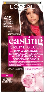 L'Oreal Paris Casting Creme Gloss Hair Dye 415 Frosty Chestnut