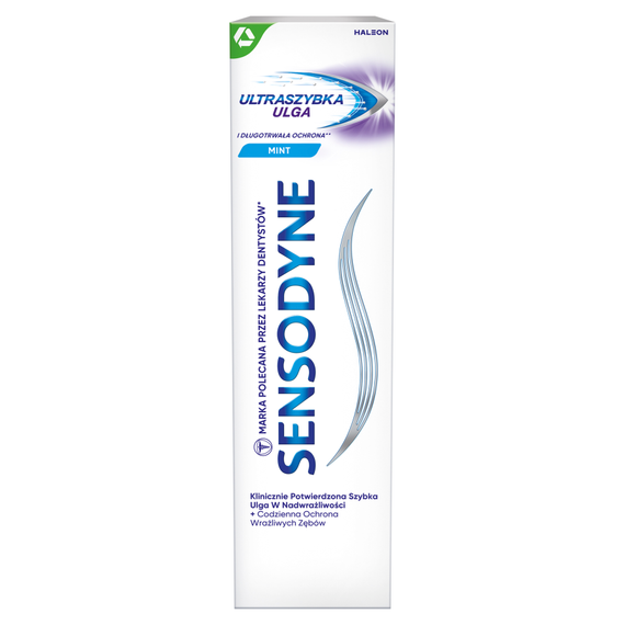 Sensodyne Medical Device Zahnpasta mit Fluorid, ultraschnelle Linderung, 75 ml