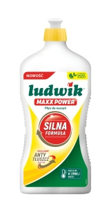 Ludwik Maxx Power Płyn do naczyń cytrusy z zieloną herbatą 725 g