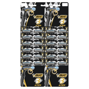 BiC 3 Action 3-Blade Razor 24 Pieces