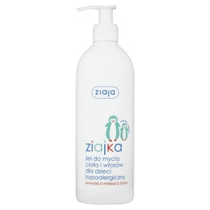 Ziaja Ziajka Wash body and hair hypoallergenic children over 6 months of age 400ml