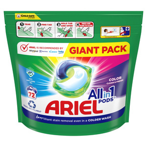 Ariel All-in-1 PODS, kapsułki do prania, 72 prań