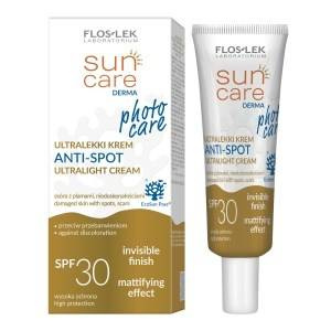 Floslek SUN CARE Derma ANTI-SPOT Ultralekki Krem SPF 30 30ml