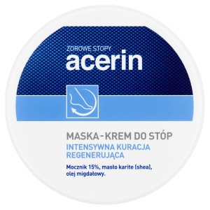 Acerin Intensywna kuracja regenerująca Maska-krem do stóp 125 ml
