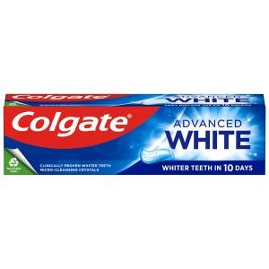 Colgate Advanced White Zahnpasta mit aktiven Reinigungsmikrokristallen, 75 ml