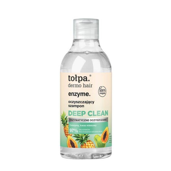  TOŁPA  dermo hair. enzyme. oczyszczający szampon DEEP CLEAN, 300 ml