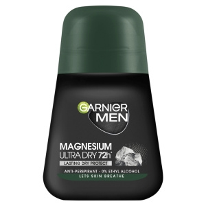 Garnier Men Dezodorant roll-on Magnesium Ultra Dry 72h - Lasting Dry Protect 50ml