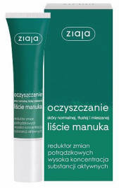 Ziaja Oczyszczanie Liście manuka Reduktor zmian potrądzikowych 15 ml