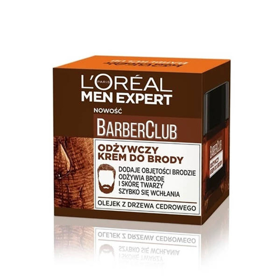 L'oreal Men Expert Barber Club Odżywczy krem do brody 50 ml 