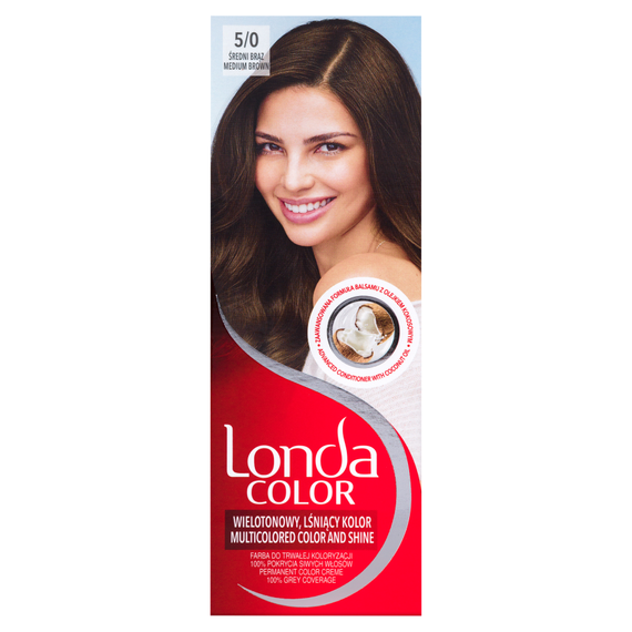 Londa Color Permanent Coloring Dye Medium Brown 5/0