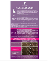 Schwarzkopf Perfect Mousse Farba pianka do włosów 600 jasny brąz