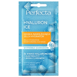 Perfecta Hyaluron Ice Maska nawilżająca do twarzy 8 ml