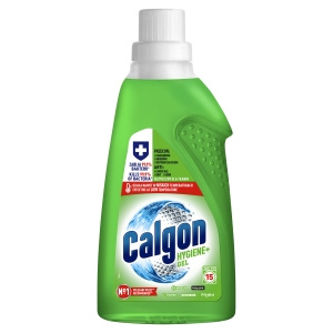 Calgon Hygiene+ Antibakterielles Gel zum Waschen und Desinfizieren von Waschmaschinen 750 ml (15 Wäschen)