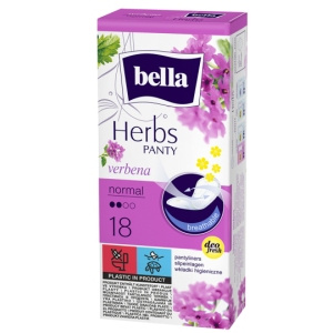 Bella Herbs Panty Verbena Normal Wkładki higieniczne 18 sztuk