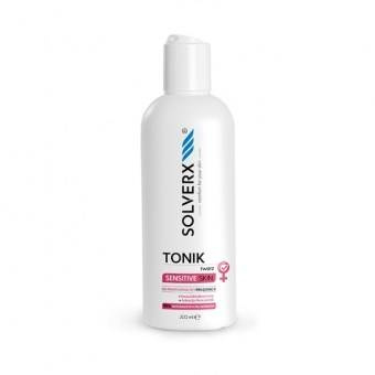 SOLVERX SENSITIVE SKIN WOMEN - tonik do skóry wrażliwej, 200 ml