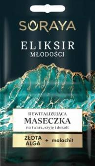 Soraya Eliksir Młodości Rewitalizująca maseczka na twarz szyję i dekolt 10 ml (2 x 5 ml)