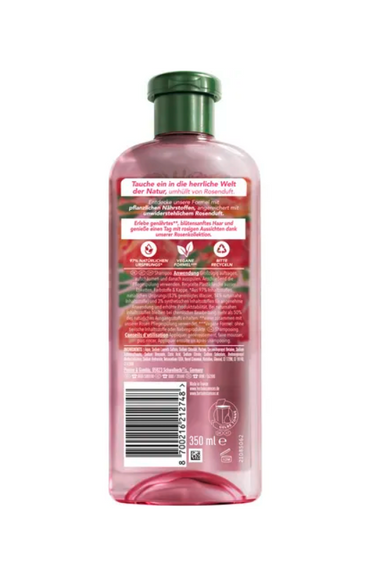 Herbal Essences Szampon o kwiatowym zapachu róży do włosów suchych 350 ml
