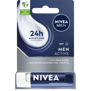 Nivea MEN Aktiver Lippenstift für Männer LSF 15 5,5 ml