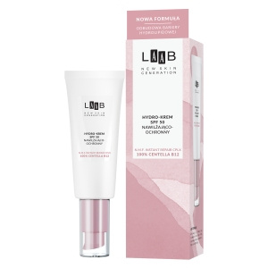 AA LAAB 100 % CENTELLA B12 Hydro-Creme LSF 50, feuchtigkeitsspendend und schützend, 40 ml