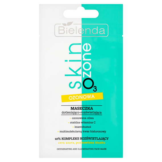 Bielenda Skin O₃ Zone Ozonowa maseczka dotleniająco-rozświetlająca 8 g