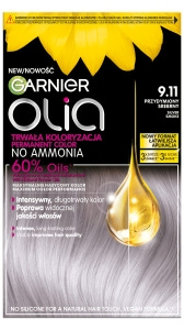 Garnier Olia Hair Color 9.11 Silver Smoke