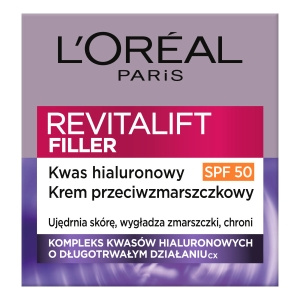 L'Oréal Paris Revitalift Filler Intensive Filling Cream Anti-Age SPF 50 50 ml