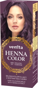 FARBBALSAM MIT HENNA-EXTRAKT, AUBERGINE NR. 17