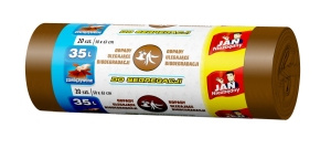 Jan Niezbędny Bags for segregation of organic waste 35 l 20 pieces