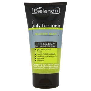 Bielenda Only For Men Super Mat Peeling Cleansing Gel 150 g