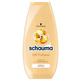 Schauma Q10 Fullness Shampoo for thin and weakened hair rebuilding 400 ml