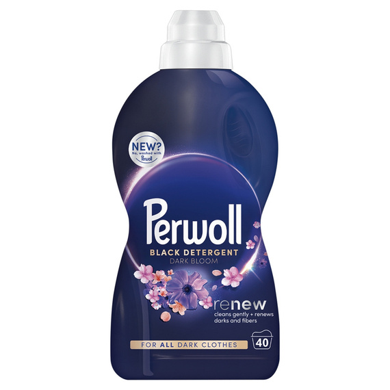 Perwoll Renew Dark Bloom Flüssigwaschmittel 2 l (40 Wäschen)