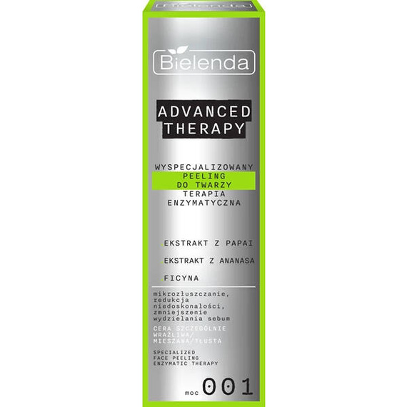 Bielenda Advanced Therapy Specialized face peeling enzyme therapy 30 ml