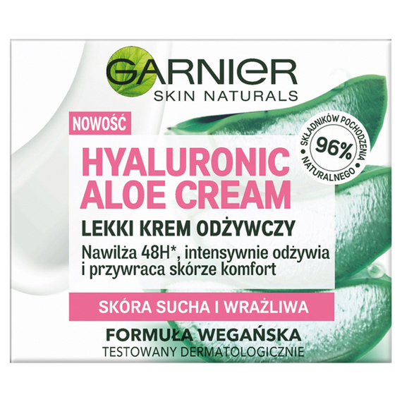 Garnier Hyaluronic Aloe Cream Leichte Pflegecreme 50 ml