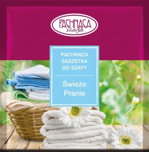 PACHNACA SASZETKA DO SZAFY ŚWIEŻE PRANIE